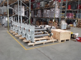 Oil pumps for lubrication of turbogenerators  