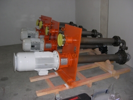 Oil pumps for lubrication of turbogenerators  