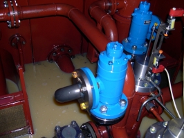 Control valves in hydraulic system